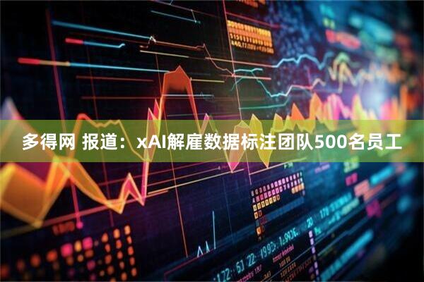 多得网 报道：xAI解雇数据标注团队500名员工